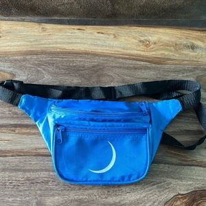 GAMMA PHI BETA fanny pack belt bag crescent moon gphi 🌙 Royal blue black belt